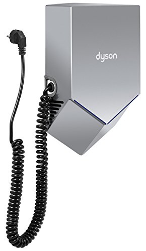 Dyson, AirbladeTM V-HU02 nichel, asciugamano, tecnologia Plug&Play