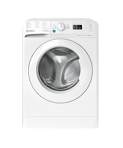 Indesit BWSA 7125X WV IT - Lavatrice 7kg Libera Installazione, Carica Frontale. Centrifuga 1200 Giri Al Minuto - Larghezza 59,5cm, Profondità 43,5cm, Altezza 85,0cm, Classe Energetica B