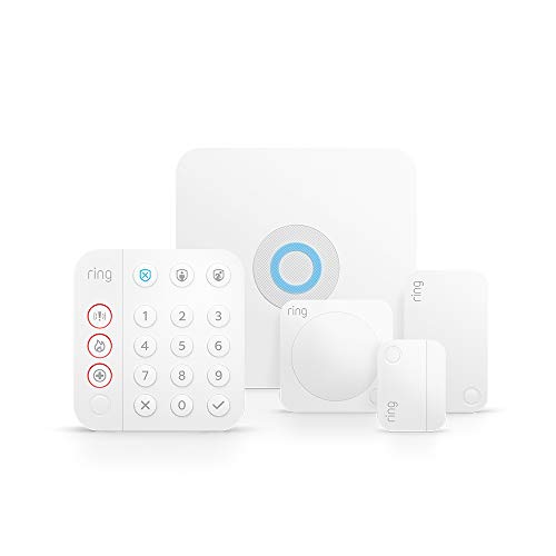 Kit Ring Alarm - S, da Amazon | Sistema di allarme per la sicurezza della tua casa con monitoraggio assistito opzionale - Senza vincoli di lunga durata - Compatibile con Alexa