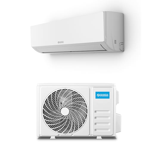 Olimpia Splendid OS-C/SEMLH12EI Mystral E Inverter 12 - Climatizzatore Fisso Gas R32, 12.000 btu/h, Classe di efficienza energetica A++/A+, Wi-Fi integrato, Sterilizzazione a 56°C