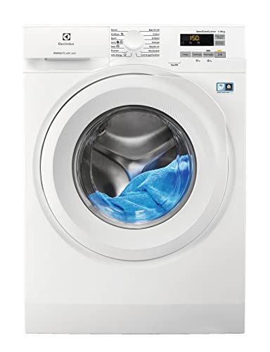 Electrolux EW6F512U Lavatrice a carica frontale PerfectCare 600 con Tecnologia SensiCare System, con cesto Gentle Care, 10 kg, Classe A, Bianco [Classe di efficienza energetica A]