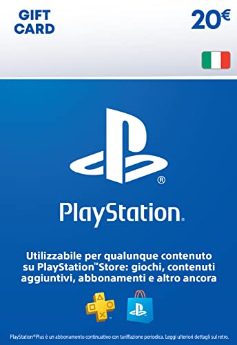 20€ PlayStation Store Gift Card per PlayStation Plus Premium, 1 mese, Account italiano [Codice per email]
