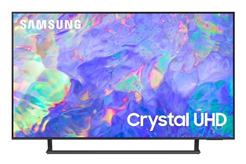 Samsung TV UE50CU8570UXZT Crystal UHD 4K, Smart TV 50" Dynamic Crystal color, HDR, OTS Lite, AirSlim Design, Integrato con Bixby e Alexa compatibile con Google Assistant, Titan Gray 2023