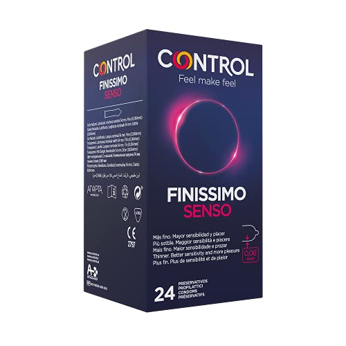 Control Finissimo Senso Preservativi Sottili 0.06 mm - 24 Profilattici