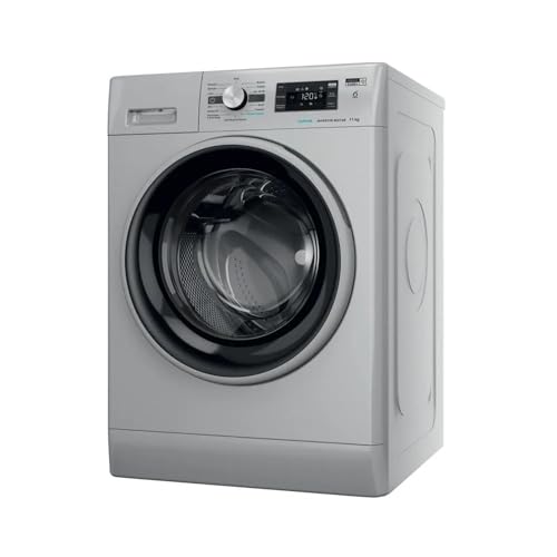 Whirlpool FFB 116 SILVER IT - Lavatrice 11 kg, 1400 giri, Inverter, Classe energetica A