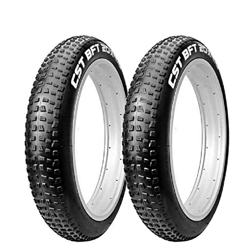 2 Copertoni 20 X 4.0 (100 – 406) Pneumatici CST BFT C1752 per Bici elettrica Fat Bike Bicicletta MTB con Ruote Fat