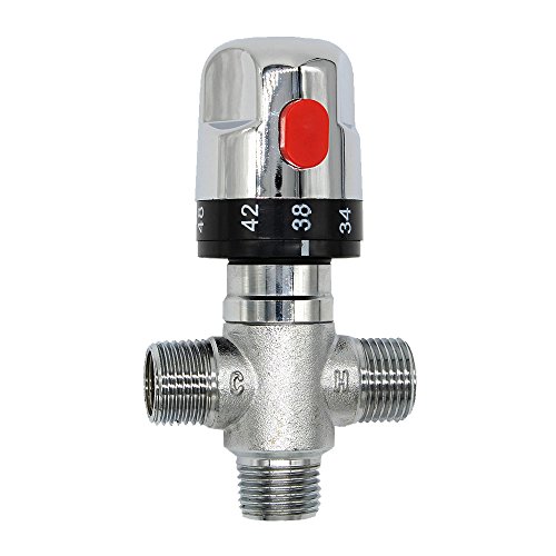 OEM Systems Company - Miscelatore termostatico, valvola per rubinetto doccia e vasca da bagno