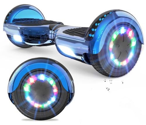 VOUUK Hoverboard, Hoverboard a Due Ruote Da 6,5 pollici Con Altoparlante Bluetooth e luce LED Per Bambini e Adulti