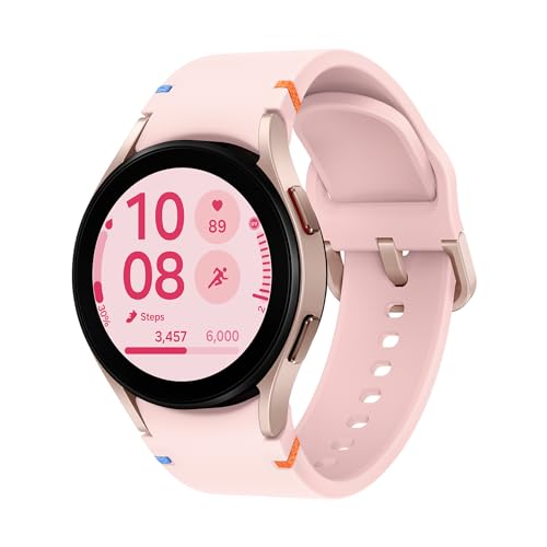 Samsung Galaxy Watch FE 40mm, Smartwatch Analisi del Sonno, Monitoraggio Benessere, Batteria a lunga durata, Bluetooth, Ghiera Touch in Alluminio, Pink Gold [Versione italiana]