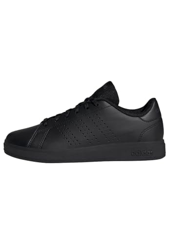 adidas Advantage Base 2.0 Shoes Junior, Scarpe Basse Non da Calcio Unisex-Adulto, Core Black/Core Black/Grey Six, 40 EU