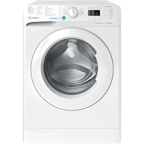 Indesit BWA 81496X WV IT - Lavatrice da 8 Kg, 1351 giri, Inverter, Classe energetica A