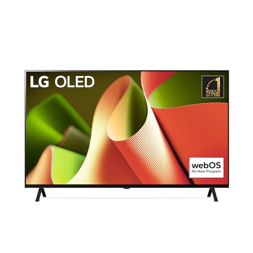 LG OLED 55'', Serie B4 2024, OLED55B46LA, Smart TV 4K, Processore α8, Dolby Vision, Dolby Atmos, 4 HDMI 2.1, Gsync, VRR, ThinQ AI, Wi-Fi, webOS 24, Telecomando puntatore, Essence Graphite