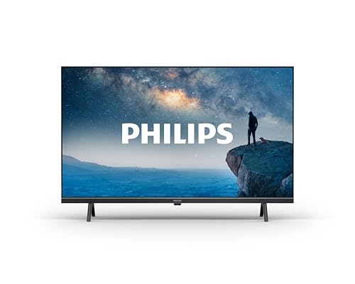 PHILIPS 32PFS6109 HD LED Smart TV - Display 32’’ con piattaforma Titan OS, Pixel Plus HD e audio Dolby Digital, funziona con Alexa e Google Voice Assistant – Cornice nera opaca