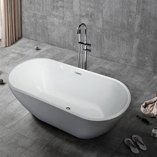 Vasca da Bagno Freestanding Ovale Installazione indipendente Design Coo