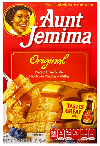 Aunt Jemima Pancake & waffle mix original preparato per Pancake