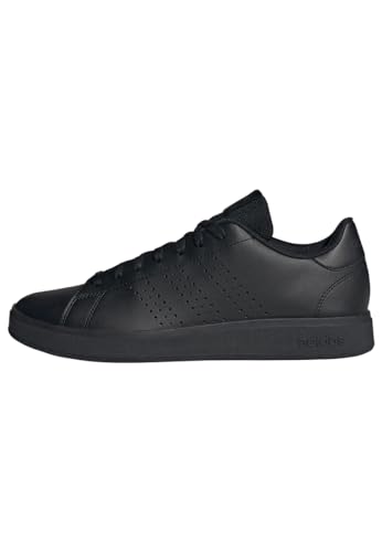 adidas Advantage Base 2.0 Shoes, Scarpe Uomo, Core Black/Core Black/Grey Six, 48 EU