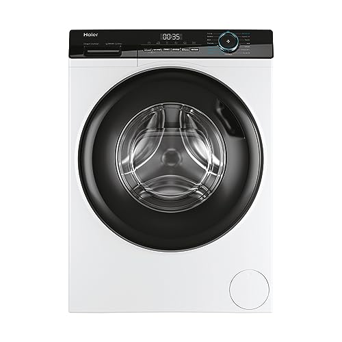 Haier I-Pro Serie 3 Lavatrice 9 Kg, Libera Installazione, Carica Frontale, Classe A, 1400 Giri, Motore Direct Motion, Partenza Ritardata, Rilevamento Carico, 60 x 67 x 85 cm, Bianca - HW90-B14939